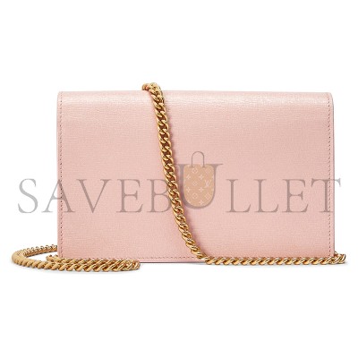 GUCCI CHAIN WALLET WITH GUCCI SCRIPT 772643 (20*12.5*4cm)